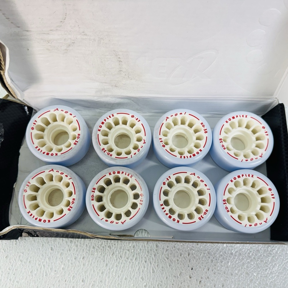 Komplex Angel Artistic 57mm HD-38 Dance Show Roller Skate Wheels (Set of 8)